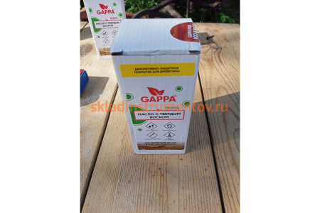 Воск в масле GAPPA 9000 бесцветный матовый, 200 мл 9000-02