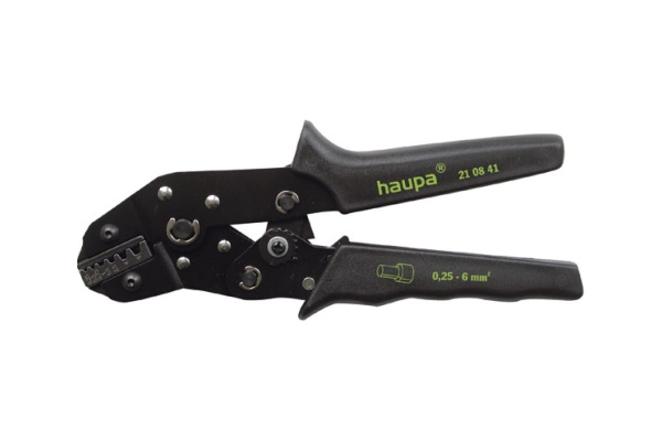 Обжимной инструмент для концевых гильз 0.25-6мм2 HAUPA 210841