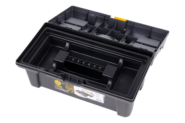 Пластмассовый ящик для инструмента 16 с ячейками VOREL 415х226х200мм 78812