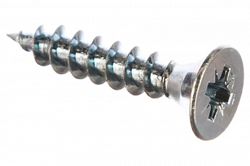 Универсальные саморезы ЗУБР СУ-Б 25 x 5,0 мм, 450 штук, белый цинк 4-300371-50-025