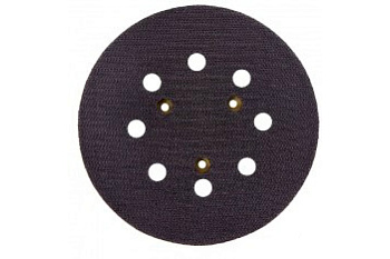 Тарелка опорная (125 мм; 8 отверстий) для самозацепляемых кругов с перфорацией GRIFF 030808