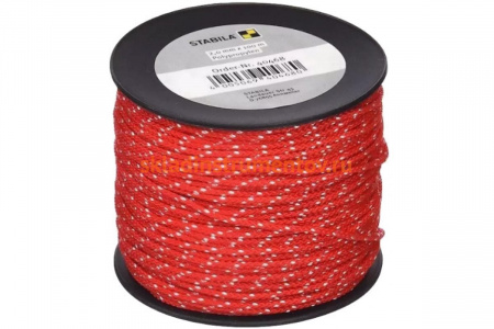 Шнур для каменщика STABILA красно-белый 2,0 мм х 100 м 40468