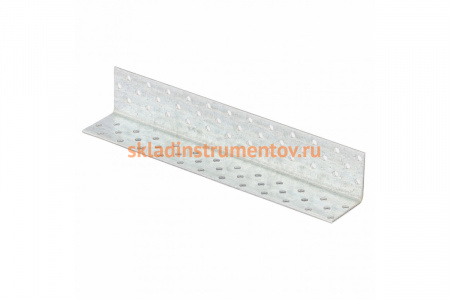 Равносторонний крепежный уголок СИБРТЕХ 2,0 мм KUR 40x40x240 мм 46589