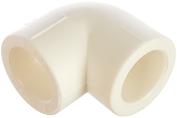 Уголок Энкор PPRC ф 20мм угол 90 белый 45330