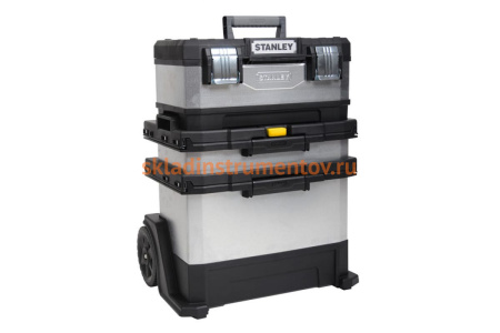 Ящик для инструмента с колесами ROLLING WORKSHOP (73х56.8х38.9 см) Stanley 1-95-833