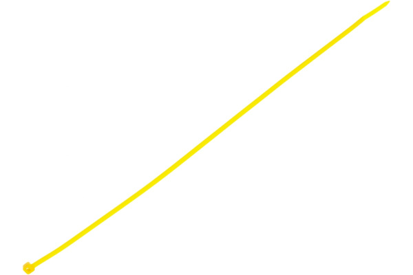 Нейлоновый хомут Зубр МАСТЕР желтый, 3,6 мм x 300 мм, 100 шт 309050-36-300