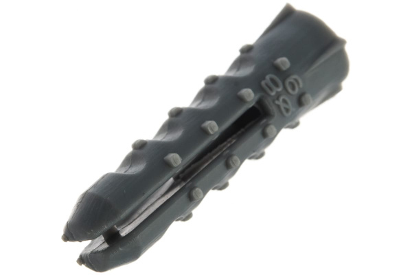 Дюбель распорный "ЕЖИК" полипропиленовый 1000 шт. (8х30 мм; ТФ0) ЗУБР 4-301060-08-030