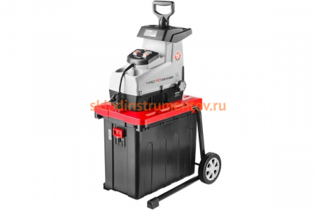 Бесшумный электрический измельчитель Зубр ЗИЭ-44-2800