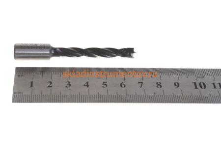 Сверло HW (6x43x70 мм; Z 2+2; S 10x20 мм; RH) для присадочного станка CMT 309.060.11