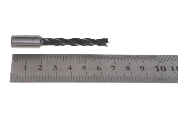 Сверло HW (6x43x70 мм; Z 2+2; S 10x20 мм; RH) для присадочного станка CMT 309.060.11