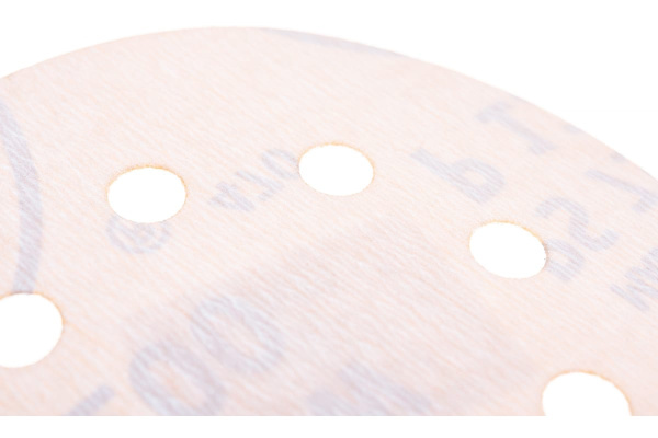 Круг шлифовальный на липучке для обработки красок, лаков и шпаклевок (125 мм; Р1200; 8 отверстий) KLINGSPOR 307112