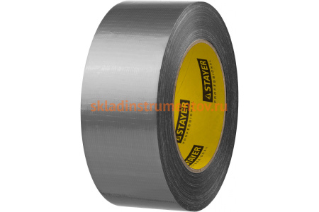Клейкая лента армированная серебристая (48 мм; 45 м) укрепленная тканью Stayer 12080-50-50