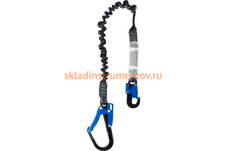Эластичный одноплечный cтроп Зубр Утёс, полиамидная лента, с амортизатором, Профессионал 11595