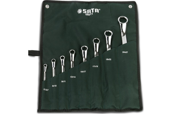 Набор накидных ключей 8шт Sata 08011
