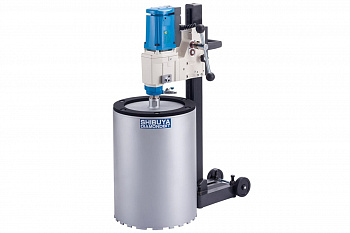 Установка алмазного бурения c ненаклонной станиной L=1000 мм, быстросъемной пластиной и двигателем R2221 SHIBUYA TS-402 51248