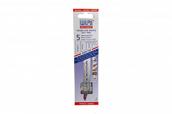 Полотно по металлу 3059/150 Bi-metall (5 шт; 150х19х0.9 мм; 130 мм; 9/13 TPI) WILPU 1496000005