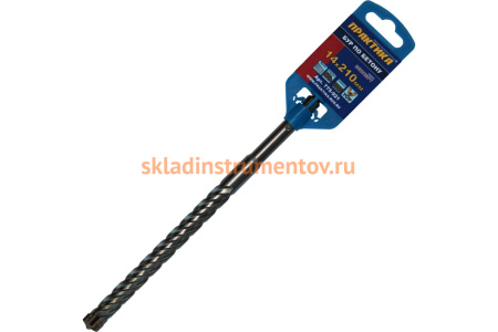 Бур Х-тип серия Эксперт по бетону (14х210 мм; SDS-plus) ПРАКТИКА 775-921