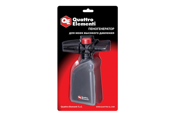 Пеногенератор (0.4 л; пластиковый) для Palermo, Verona, Napoli QUATTRO ELEMENTI 248-412