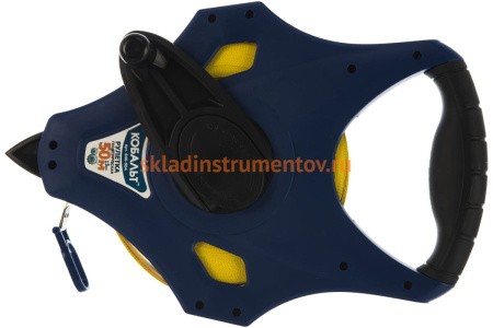 Рулетка геодезическая (50м x 15мм) КОБАЛЬТ 646-904