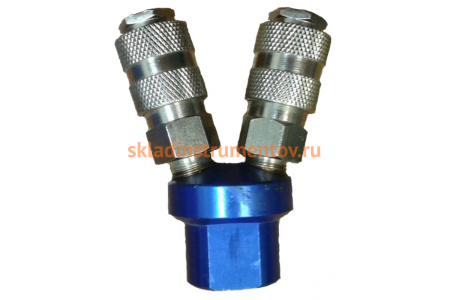 Разветвитель пневматический на 2 выхода Pegas pneumatic 3301