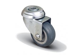 Колесо аппаратное поворотное под болт М10 100 мм MFK-TORG EP04 MKT 100