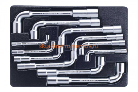 Набор торцевых L-образных ключей, ложемент 12шт KING TONY 9-1812MR