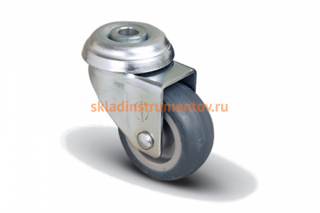 Колесо аппаратное поворотное под болт М10 100 мм MFK-TORG EP04 MKT 100