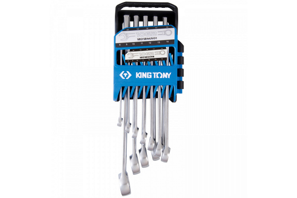 Набор комбинированных ключей KING TONY 8-22 мм, 12 предметов 12D12MRS