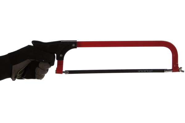 Ножовка по металлу SANTOOL с пластиковой ручкой 030307