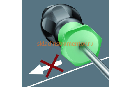 Шлицевая отвертка 1334 1,2X6,5X150 MM WERA WE-031422