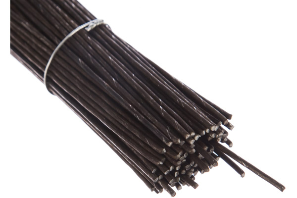 Стальная проволока в прутках СИБРТЕХ 400мм/100штук вязальная, термообработанная 1,8 мм 84918