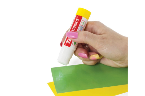 Клей-карандаш BRAUBERG 15 г, Смайлики 224338