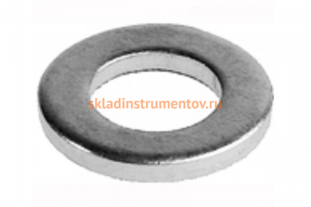 Шайба DIN 125A оцинкованная 3 шт. (20 мм; ТФ6) Зубр 4-303806-20