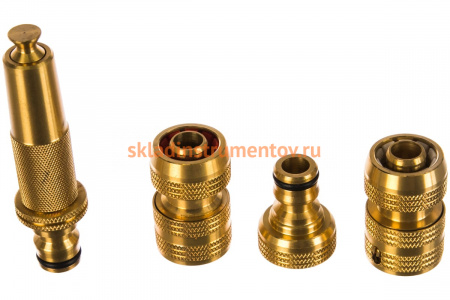 Набор из наконечника, адаптера и соединителей (1/2"х3/4"; 4 предмета) RACO 4246-55057B