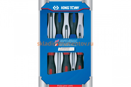 Набор отверток в коробке 7шт KING TONY 30127MR