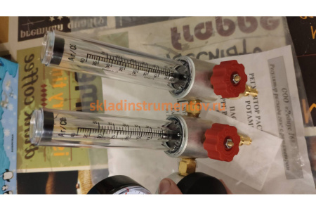 Регулятор универсальный У-30/АР-40-КР1-Р2  аргон + углекислота REDIUS 051051 Регулятор универсальный У-30/АР-40-КР1-Р2  аргон + углекислота REDIUS 051051