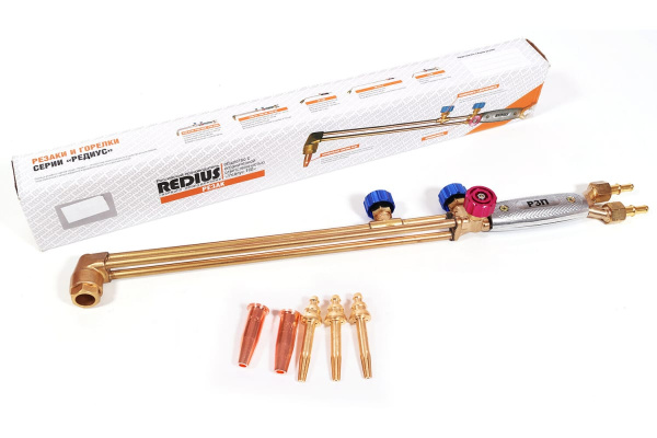 Трехтрубный пропановый резак REDIUS Р3П-31 СВ000009121 Трехтрубный пропановый резак REDIUS Р3П-31 СВ000009121