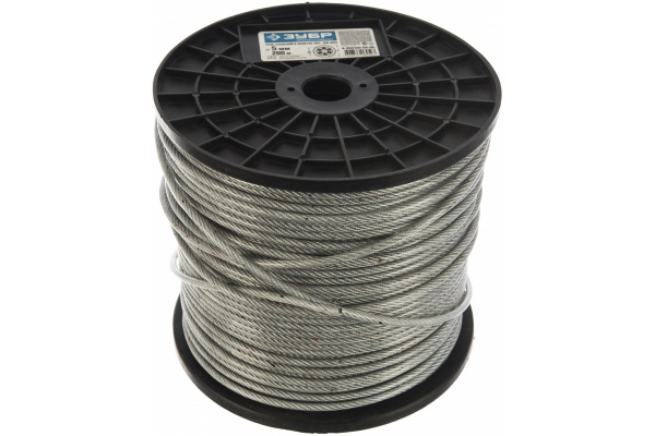 Трос стальной DIN 3055 Зубр 4-304120-04-05