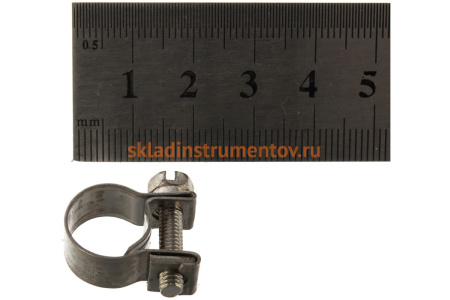 Металлические хомуты СИБРТЕХ, MINI 10-12мм, ширина 9мм, винтовой, W4, 2шт, 475033