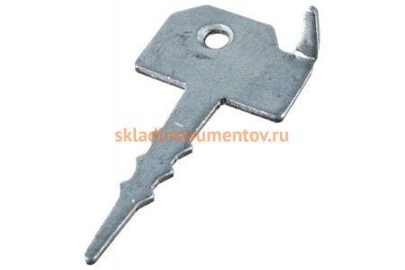 Крепление террасной доски СИБРТЕХ КЛЮЧ, 2мм 60мм х 30мм цинк 46557