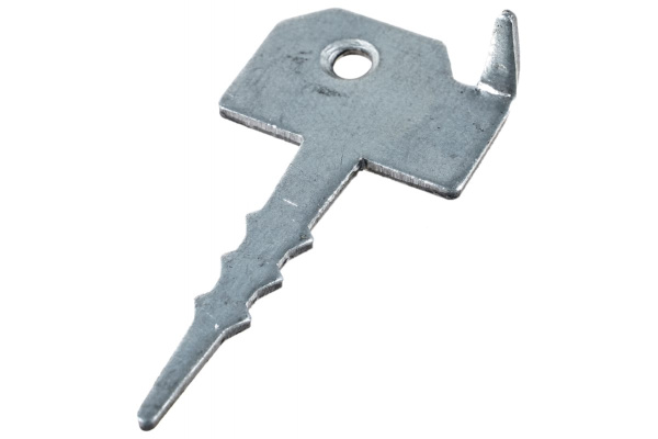 Крепление террасной доски СИБРТЕХ КЛЮЧ, 2мм 60мм х 30мм цинк 46557