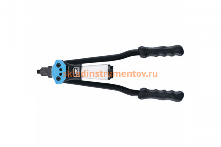 Заклепочник БАРС двуручный 360 мм, алюминий 2,4-6,4 мм, сталь 2,4-6,4 мм 40432