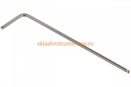 Г-образный 6-гранный длинный ключ с шаром ROCKFORCE 1.5мм RF-765015L