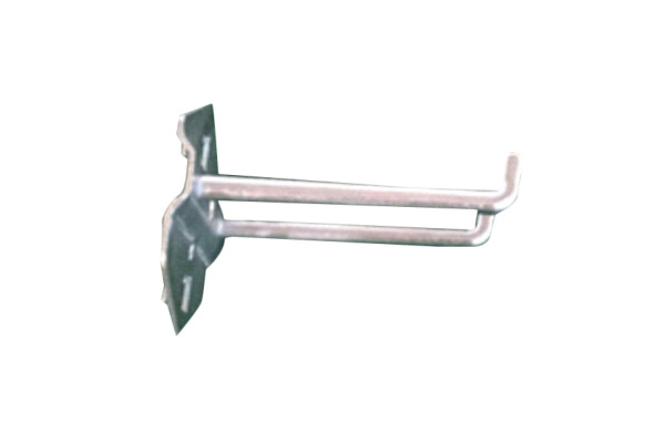 Металлический двойной крючок для перфорированной панели ROCKFORCE RF-01A10