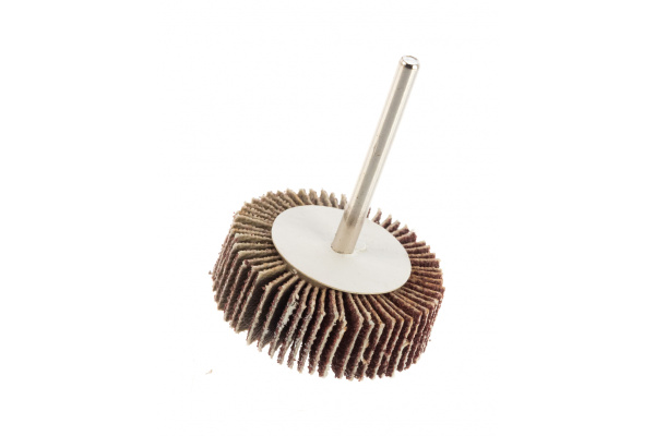 Веерный круг Зубр на шпильке P 80 d 32x10x3.2 мм L 45 мм 1 шт. 35934