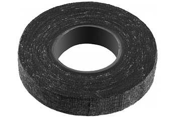 Изолента СИБИН 25 м Х/Б ширина 18 мм 1000 В  черная 1230-25