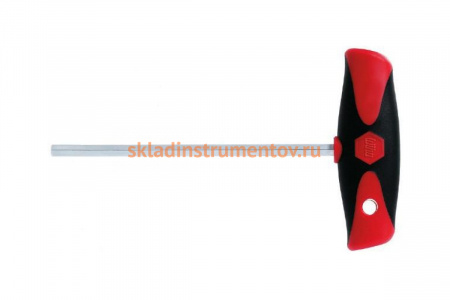 Шестигранная отвертка SW4.0x100 Wiha ComfortGrip 334D 34668