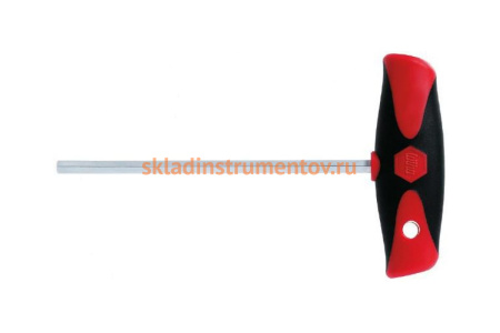 Шестигранная отвертка SW4.0x100 Wiha ComfortGrip 334D 34668