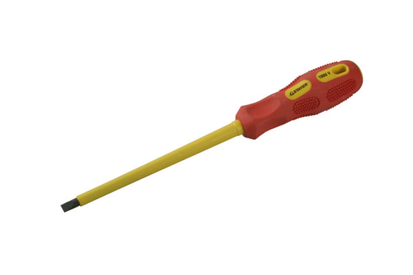 Диэлектрическая отвертка MAX-GRIP Insulated SL 8,0 x 175 мм STAYER 25827-08-175 G