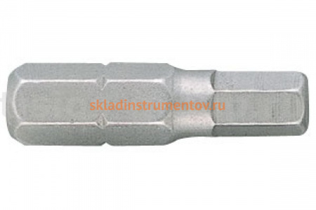 Торцевая вставка (бита) 1/4", HEX, 1.5мм, 25мм KING TONY 102515H